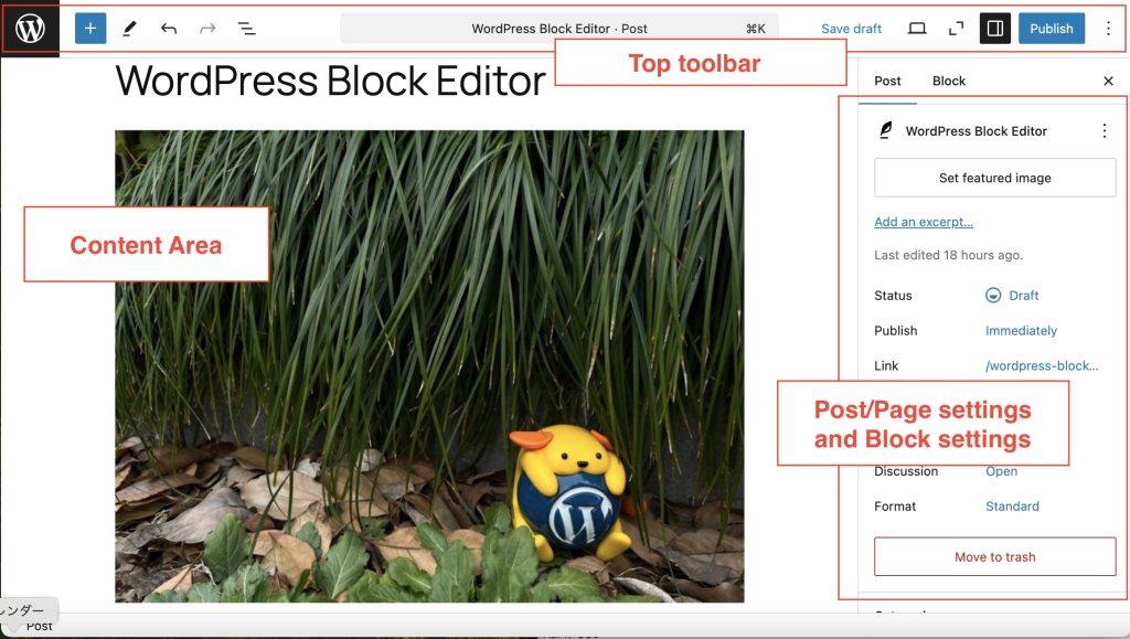 WordPress Block Editor overview