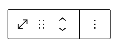 The spacer block toolbar