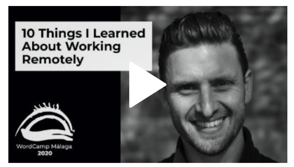 Preview in the WordPress.tv block