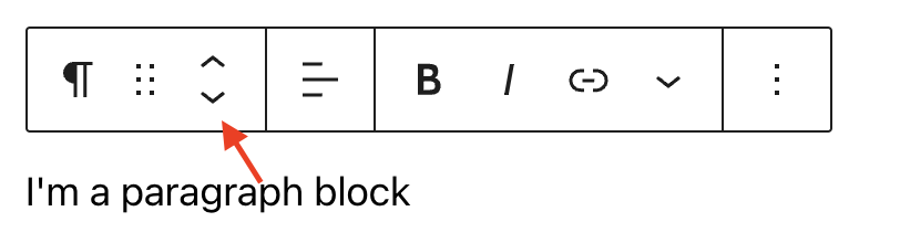 Using the move handles