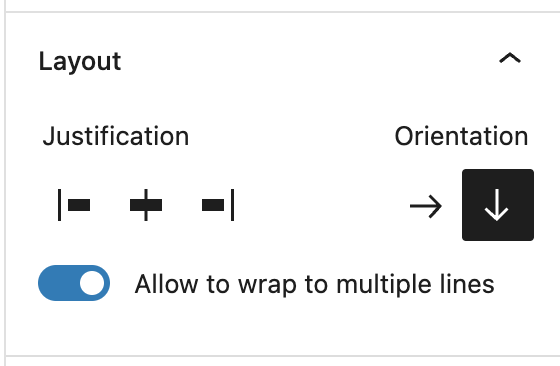 Allow to wrap blocks to multiple lines. 