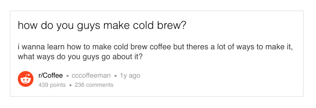 Reddit Embed Block without image