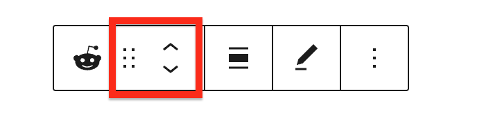 Block moving options