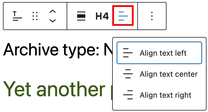 Text alignment tools
