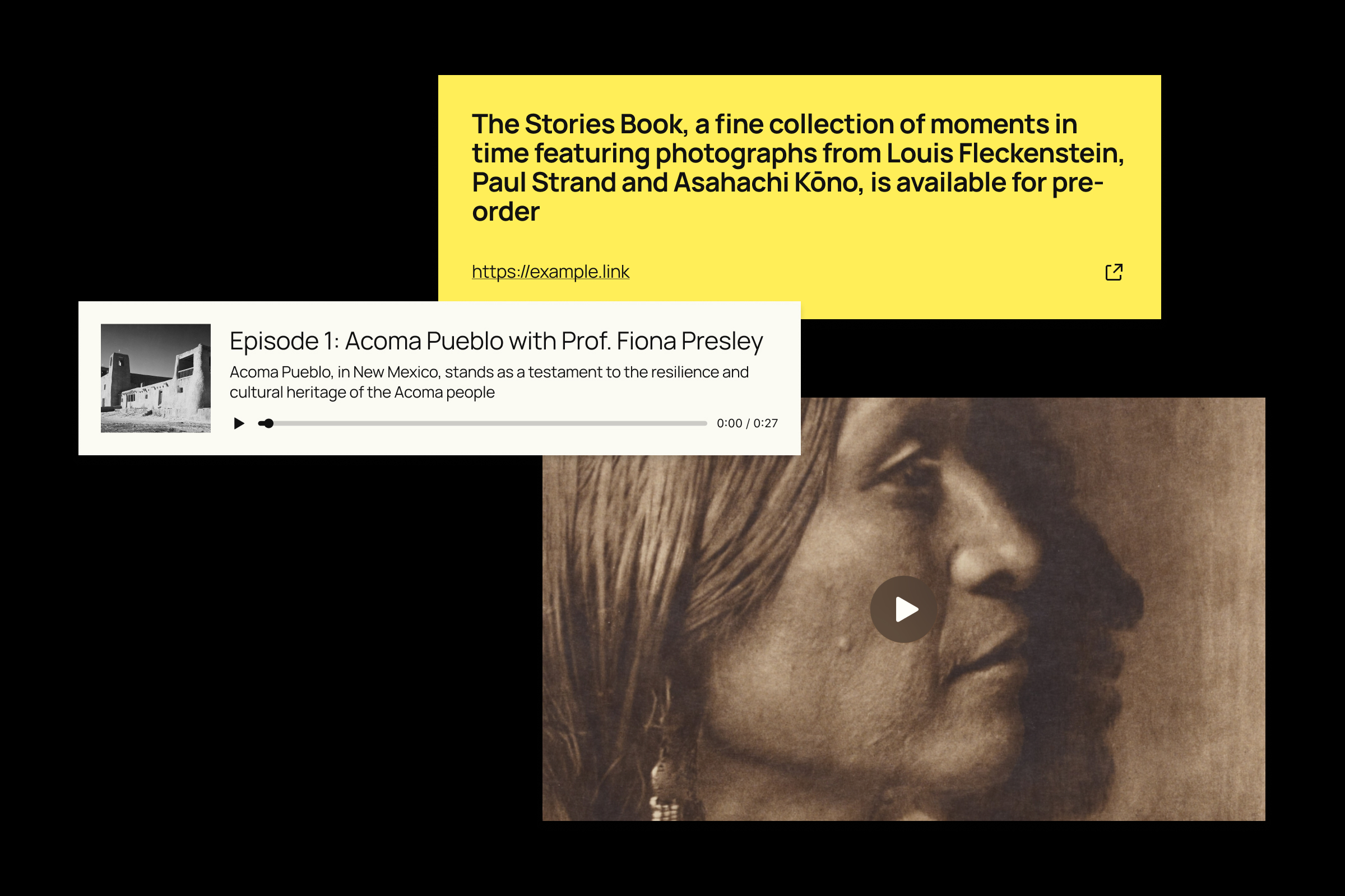 Preview of post format patterns.