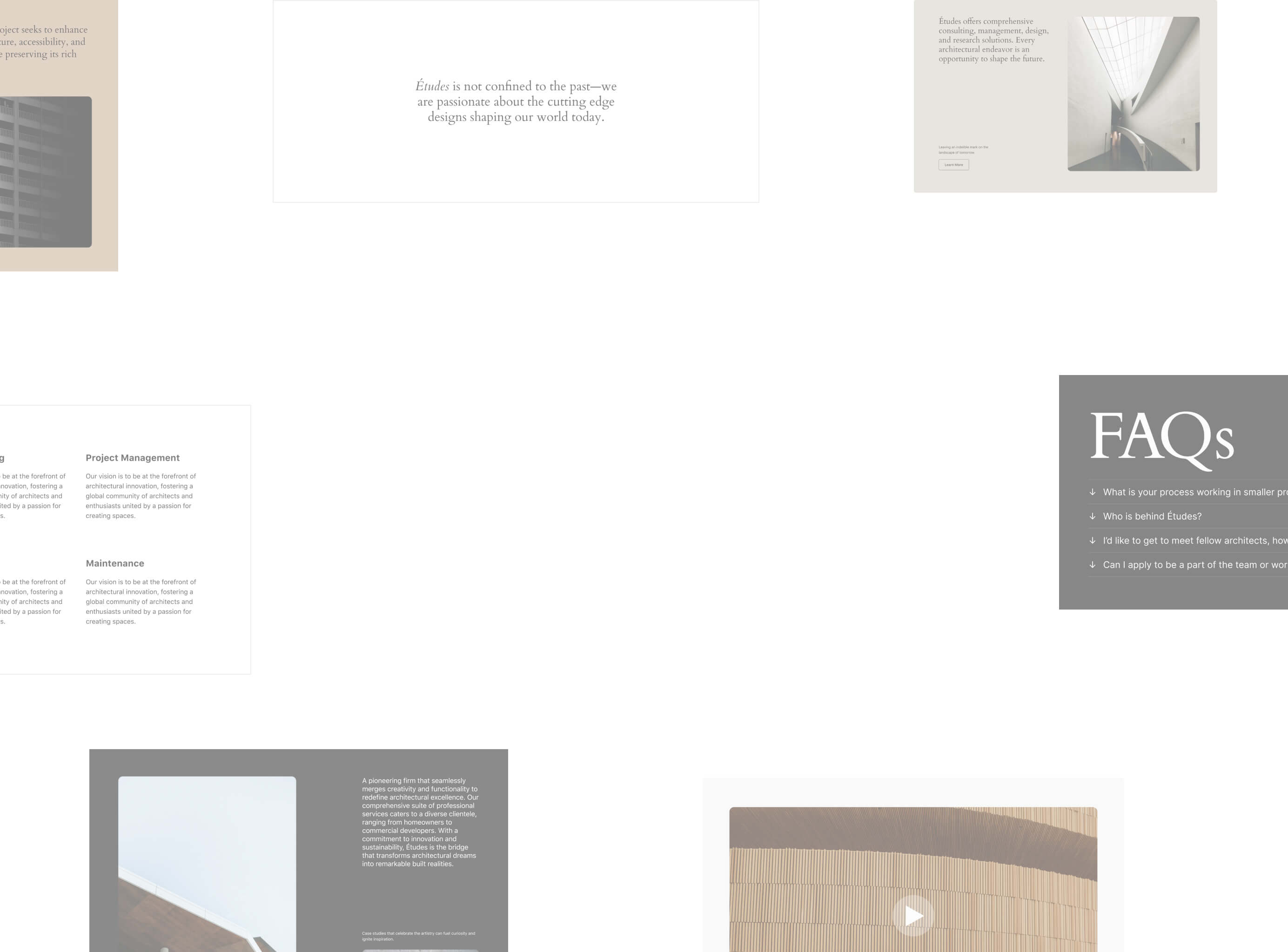 Cropped screenshots of the Twenty Twenty-Four theme.